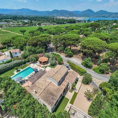 A C House With Pool & 3br 8p Gassin Appartement