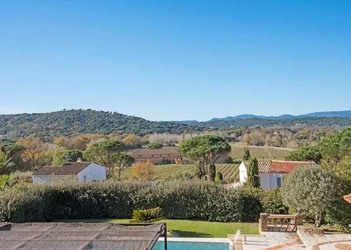 A C House With Pool & 3br 8p Gassin Appartement