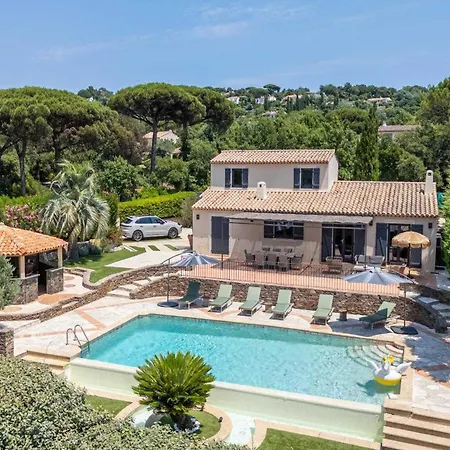 A C House With Pool & 3br 8p Gassin سان تروبيه