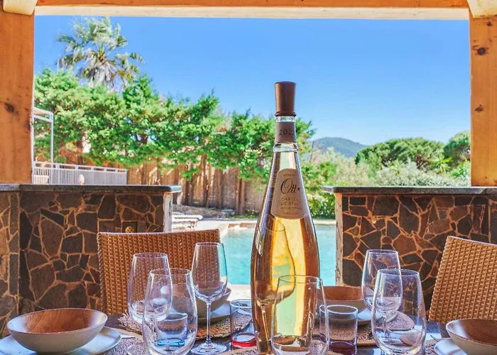 Apartment A C House With Pool & 3br 8p Gassin